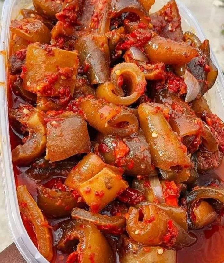 Ponmo sauce